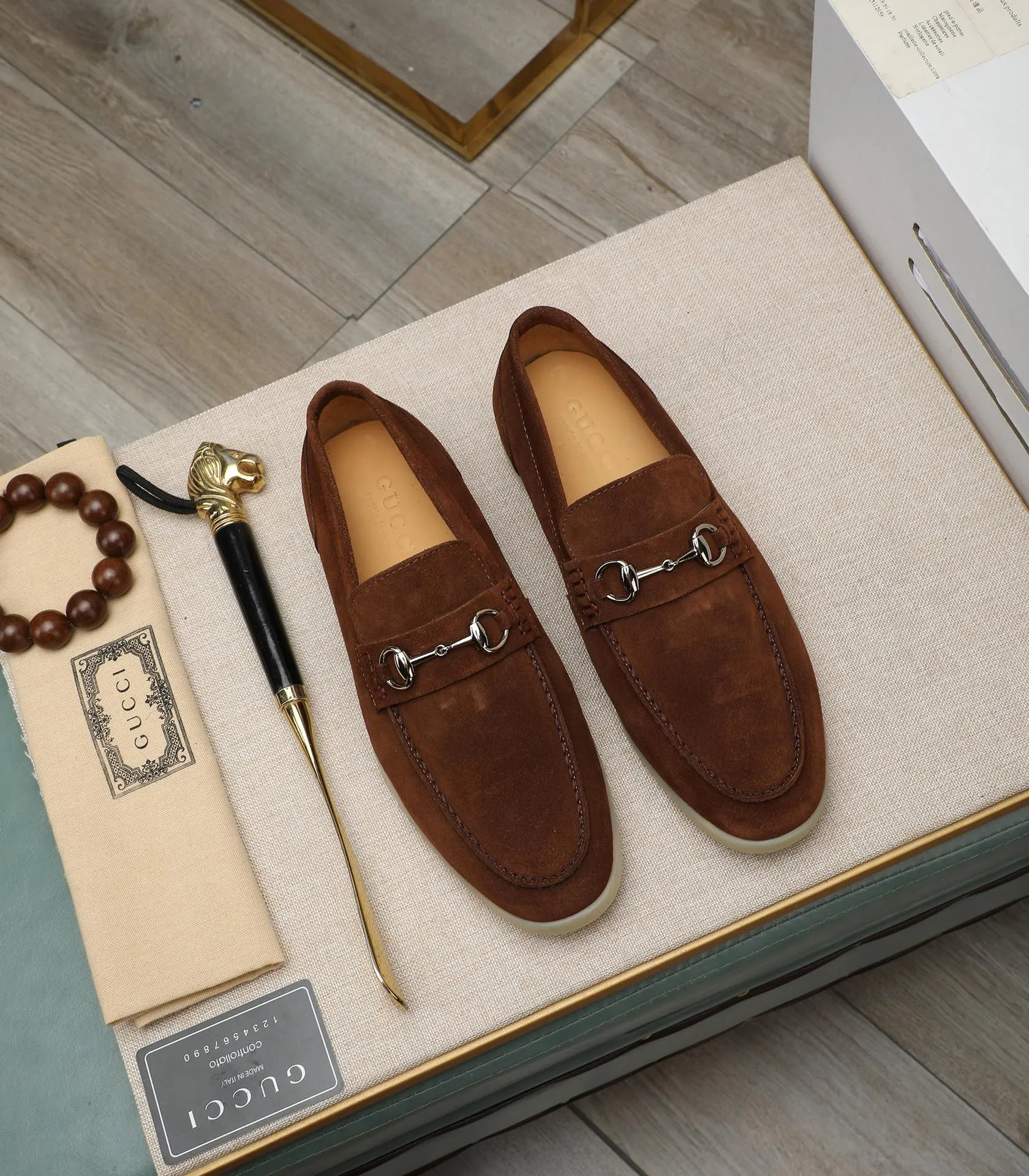 Men's shoes 💰520 📛📛Original (water-dyed cow lining) GUCCI official website formal shoes🌀 Italian 🇮🇹Imported cowhide➕Top imported water-dyed cowhide lining💋Finely handmade Original bottom, the real thing looks better when photographed in person Standard size 38-44